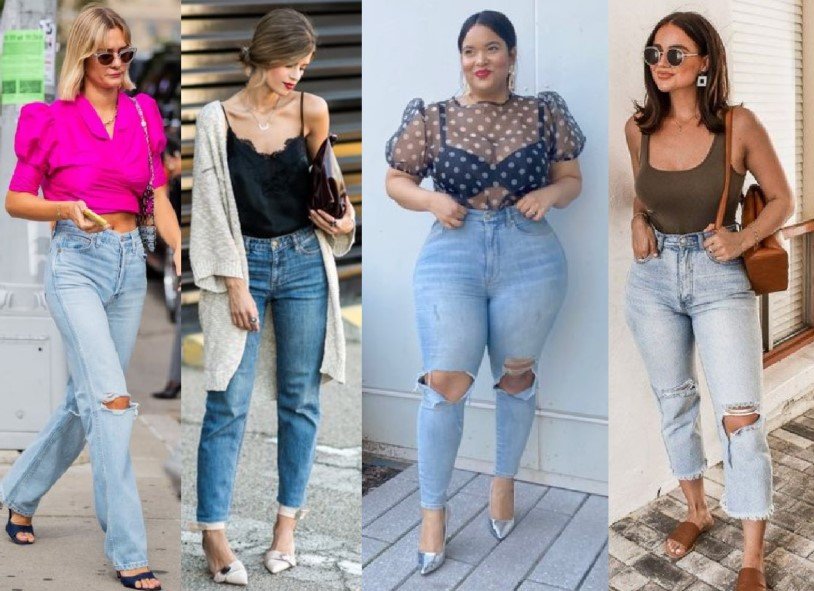 10 combinaciones de verano con jeans de mujer en 2021